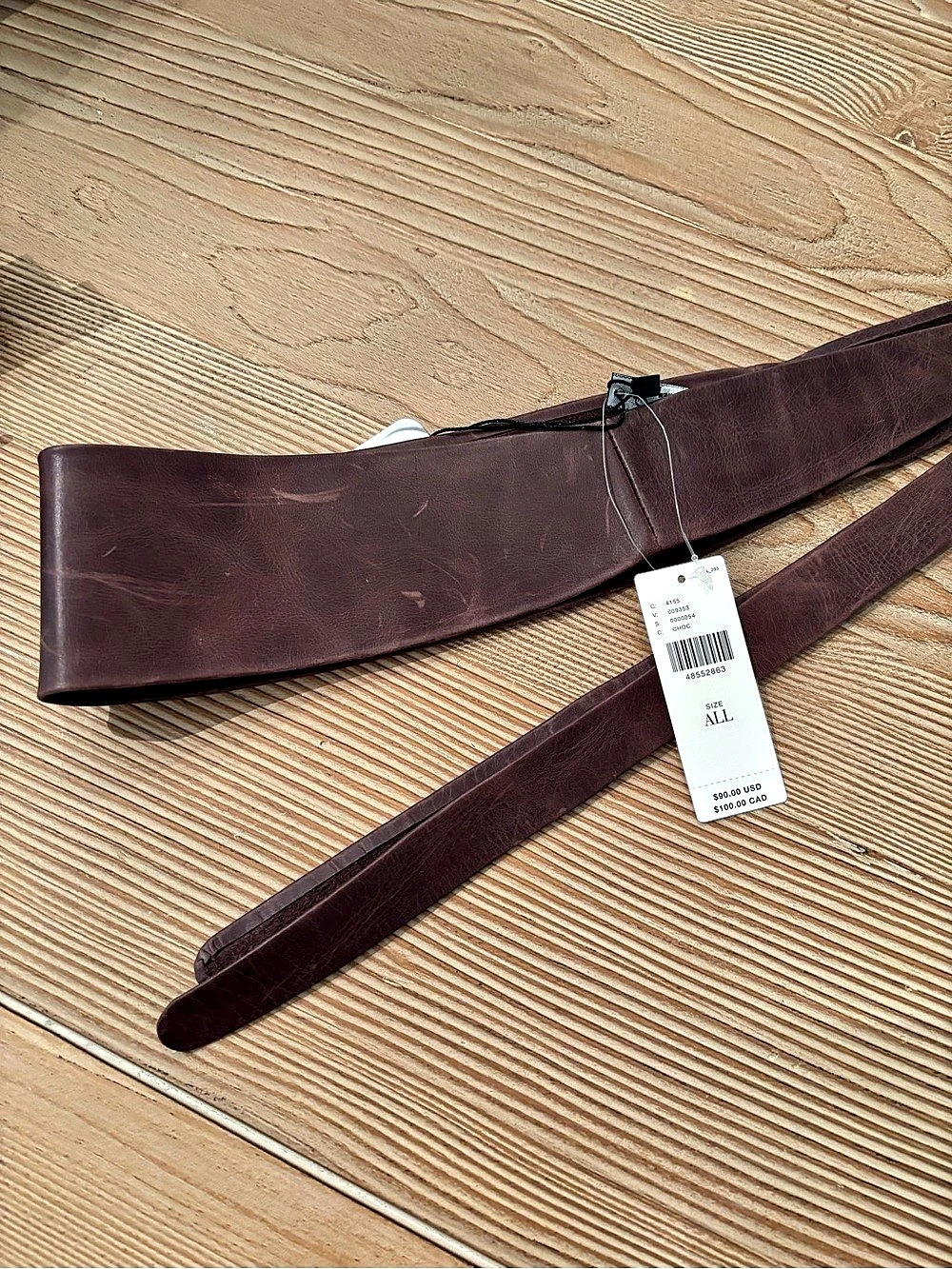 ADA 48Anthropologie Belt in Brown NWT